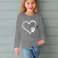 thumbnail image 5 of Fesfesfes Girls Long Sleeve T Shirts Fashion Crewneck Summer Tops Breathable Blouse Solid Color Fitted Clothes for Children 3-14 Years(Gray,13 Years), 5 of 5
