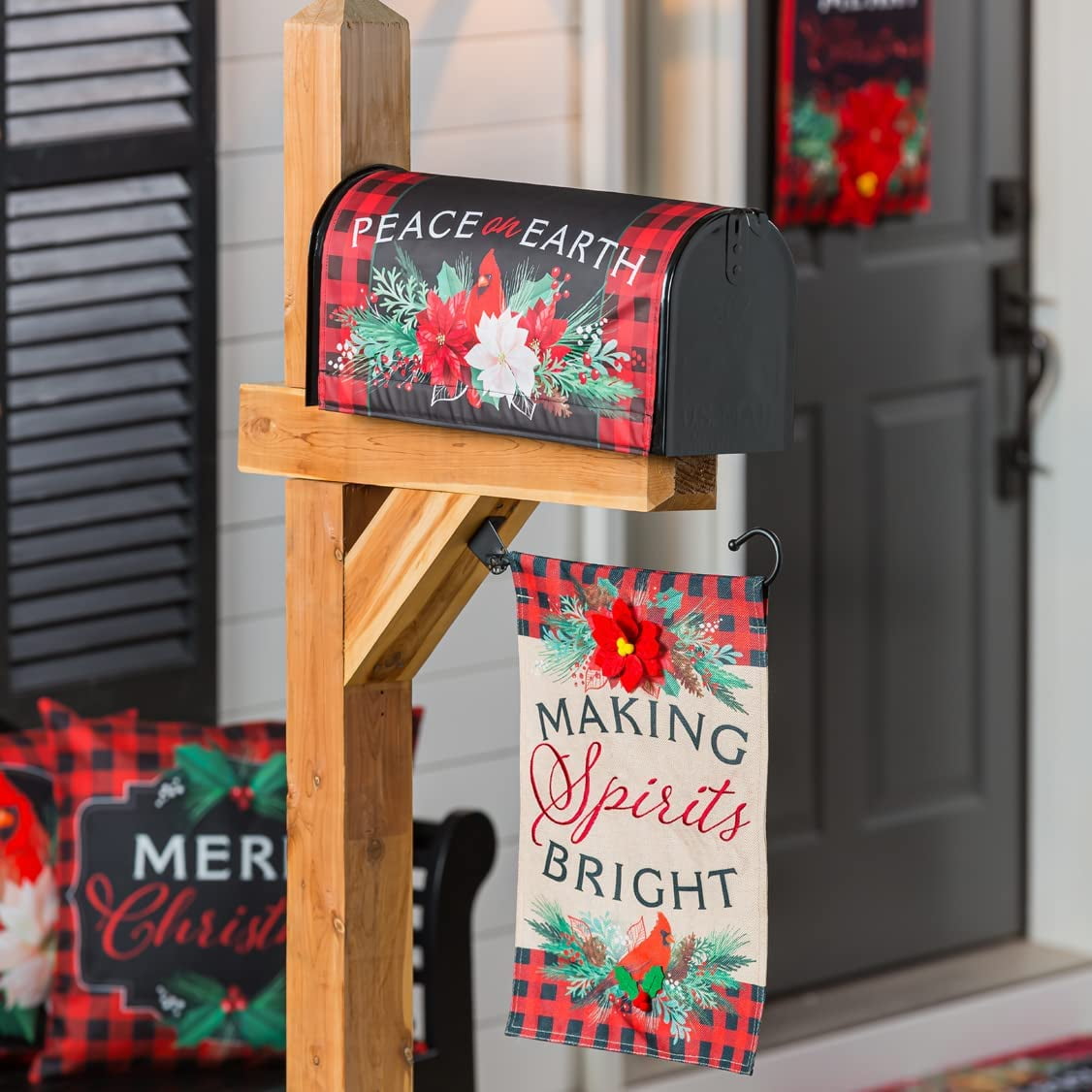Christmas Joy Mailbox Cover