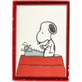 thumbnail image 4 of Graphique Peanuts Typewriter Boxed Notecards, 16 Snoopy at Typewriter Cards Embellished with Glitter, with Matching Envelopes and Storage Box, 3.25" x 4.75", 4 of 4