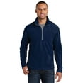 thumbnail image 2 of Mens Microfleece Long Sleeve Half Zip Pullover, 2 of 3