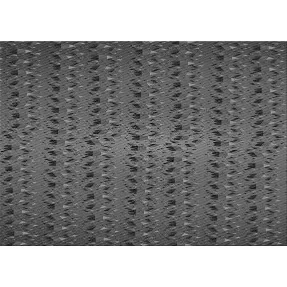Ahgly Company Machine Washable Indoor Rectangle Transitional Platinum Gray Area Rugs, 2' x 4'