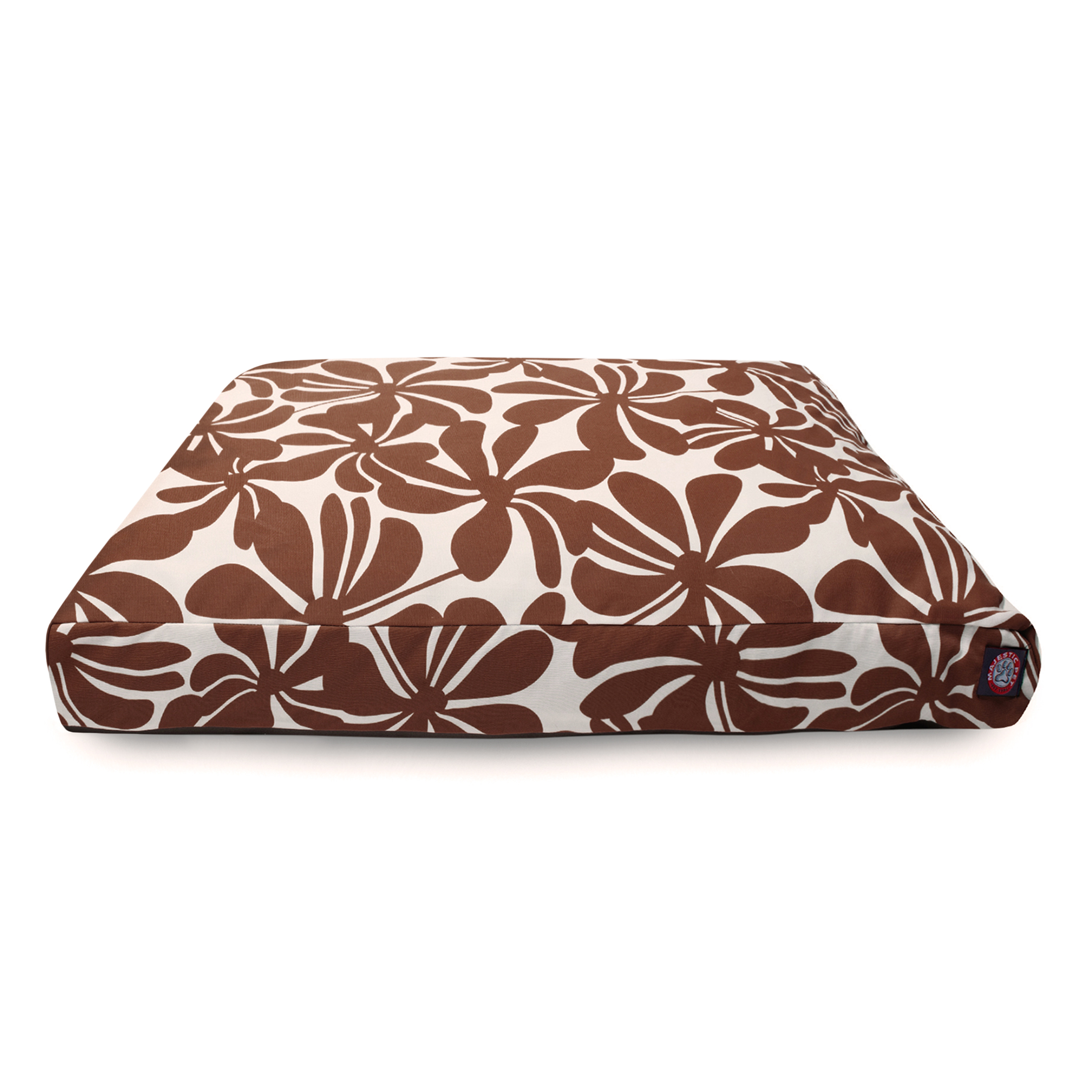 Majestic Pet | Plantation Rectangle Pet Bed For Dogs, Removable Cover, Chocolate, Small