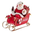 thumbnail image 1 of Coca-Cola CC5202 10 Po Coca-Cola Père Noël en Traîneau Pièce de Table, 1 of 5