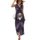 thumbnail image 1 of Vestido De Noche De Lujo Sin Mangas Para Mujer, Bat Vestido De Fiesta, 1 of 5