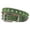Green, variant on Women's Bling Rhinestone Dance Steampunk Punk Metal Buckle Faux Leather Belt PU Halloween Summer Carnival Fashion Dark Black 36.5inches-41.5inches