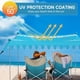 thumbnail image 3 of Tienda de Playa VILLEY Refugio Solar UPF50+ 3.35x3m con Accesorios, 3 of 9