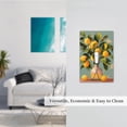 thumbnail image 2 of Zufioo Retro Warm Lemon Flower Print Switch Wall Plate, Dustproof and Heat-resistant Decorative Wall Switch Cover, Suitable for Residential and Commercial Areas-Mid-size, 2 of 8