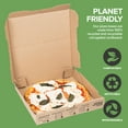 thumbnail image 4 of Caja para pizza Stock Your Home Recycled Kraft, 10 x 10 unidades, 4 of 7