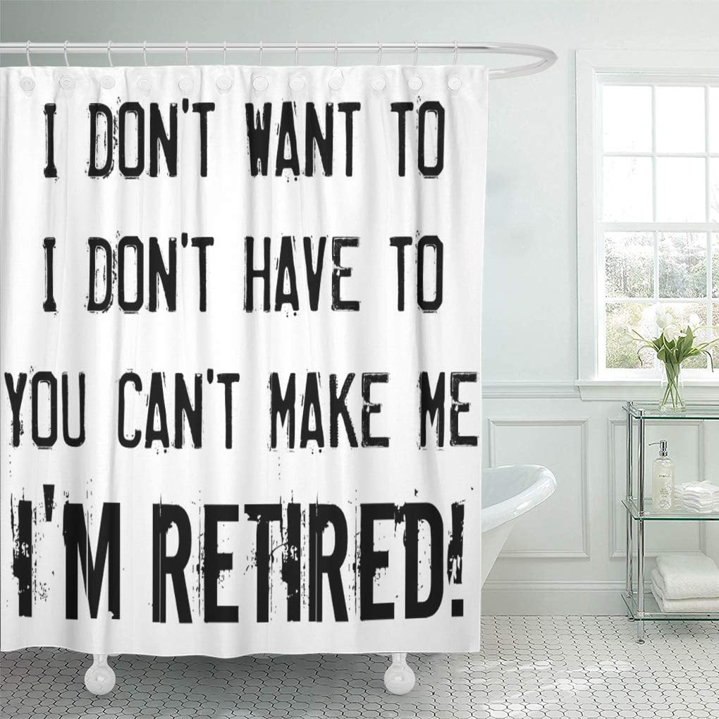 Yusdecor Retired I Dont Want To Have You Cant Funny Bathroom Decor Funny Bathroom Decor