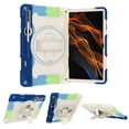 thumbnail image 7 of 3in1 Rotating Stand Case for Samsung Galaxy Tab S8 Ultra 14.6 inch SM-X900 with Hand/Shoulder Strap, Shockproof Rugged, Multicolor, 7 of 7