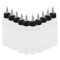 thumbnail image 2 of 10 Pcs Bouteilles de Liquide avec Bouchon Torsadé Bouteilles Vides Bouchons Amovibles Vides Support de Rangement Transparent Multi-types Réutilisable Contenant de Peinture Colle 120 ml, 2 of 9