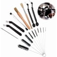 thumbnail image 1 of fafa-Coffee Machine Cleaning Brush Set, 18 Pieces, Espresso Maintenance Kit with Filter Holder Brush, Grinder Brush, Multiple Heads, 1 of 4
