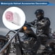 thumbnail image 3 of Accesorios de Casco de Motocicleta Decoración Cuernos de Cabra Rosa para Cascos de Motocicleta Bicicleta Esquí Rosa Blanca Calcomanías 1 Juego, 3 of 6