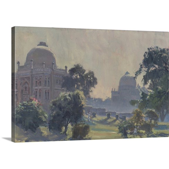Great BIG Canvas | "Lodi Gardens, Delhi, 2009" Canvas Wall Art - 36x24