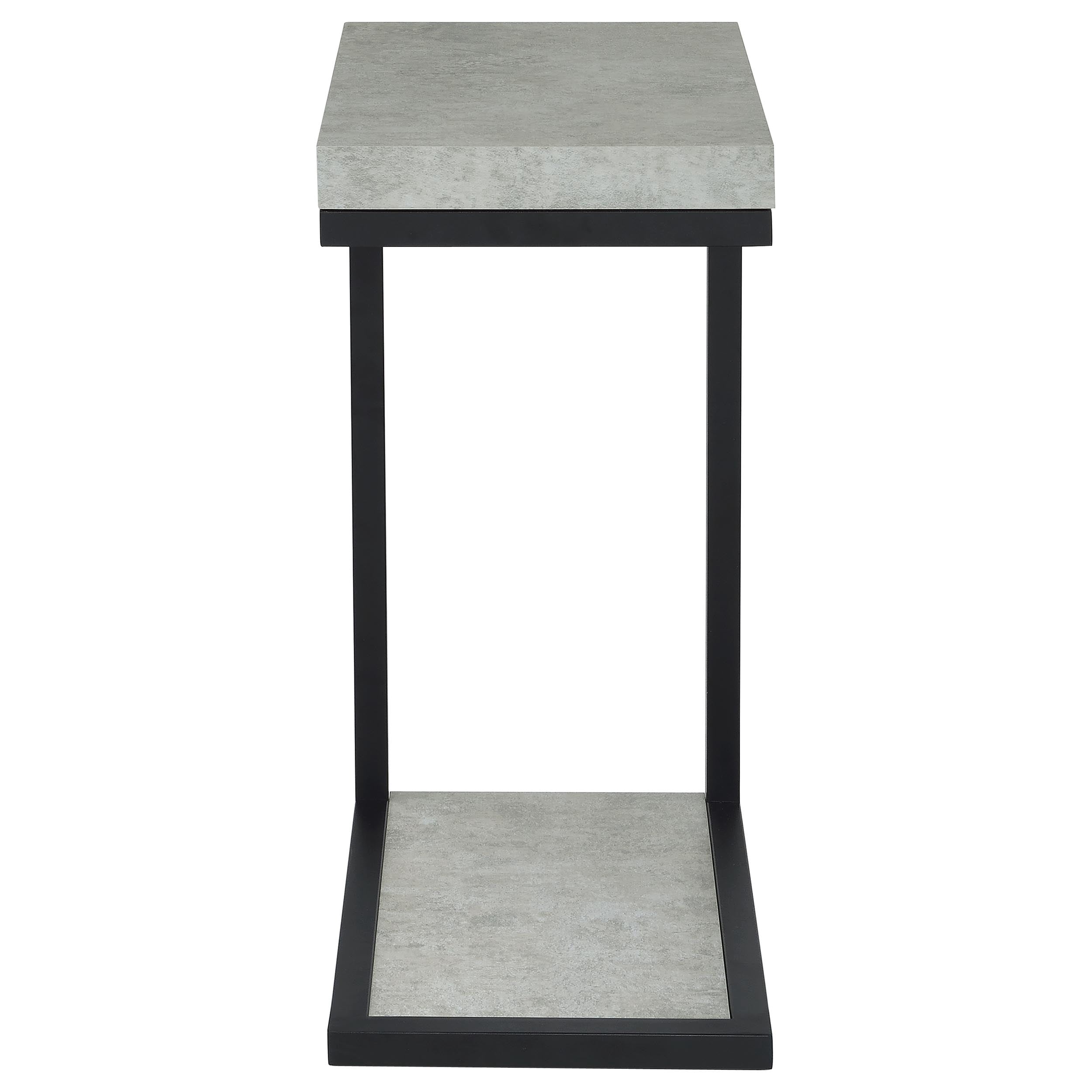 Snack Table, Compact Accent End Table for Couch Bedroom Patio