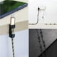 thumbnail image 4 of Clips de Cable de 20 piezas, soporte de caída de Cable de gestión de Cables ABS, organizador autoadhesivo resistente al desgaste, Clip de Cable Juegos de teclado y mouse para computadora Negro, 4 of 6