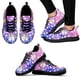 thumbnail image 1 of Zapatillas deportivas informales con estampado de hada y dientes de galaxia para mujer, cómodas, con cordones y malla, para exteriores, para niñas, 1 of 6