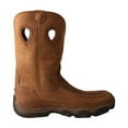 thumbnail image 3 of TWISTED X Adult Male Work 11in Pull-On Distressed Saddle/Saddle WP Hiker Boots, Size: 14, Width: W, 3 of 5