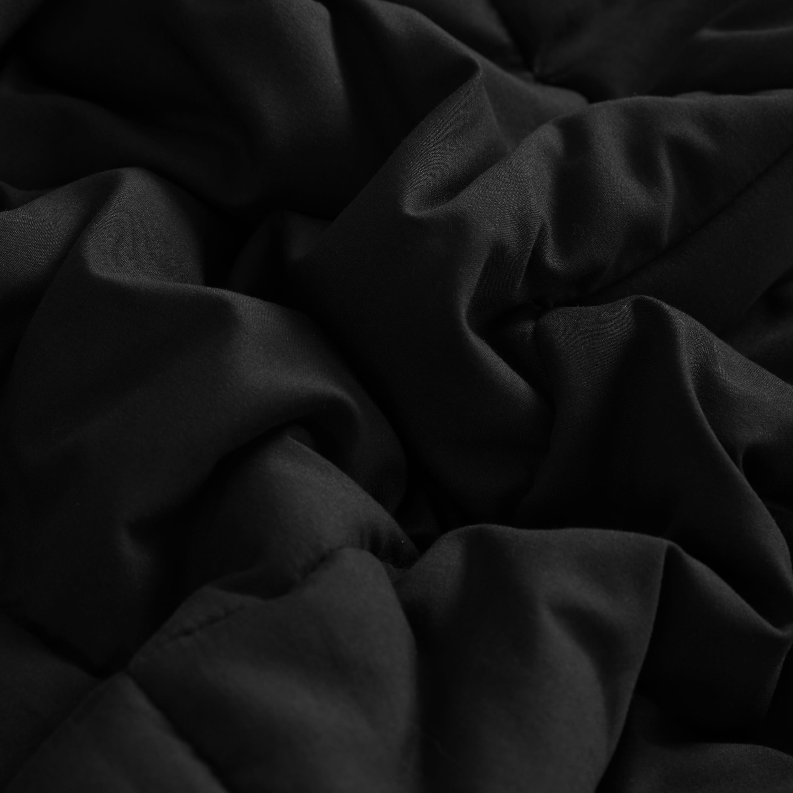 Ntbay Twin Size Down Alternative Comforter Duvet Insert, All Season Reversible Quilted Bedding with Corner Tabs, Breathable, 68x90 inches, Black