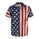 thumbnail image 3 of Camisas de moda para hombre con bandera hawaiana de Estados Unidos, ropa de marihuana, blusa de manga corta con estampado 3D para playa, ropa vintage Y2k, 3 of 5