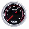 thumbnail image 1 of Universal 2" 52mm White LED Car Tachometer Gauge, 0-8000 RPM, 12V Auto Motor Meter with Backlight Display, 1 of 5