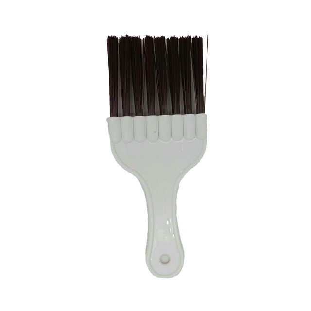 kurtrusly Fin Comb Cleaning Brush Clean Tool Compact Size Rustproof Dust Remover Professional Groove Handily Gripped Non-slippery Brush 1Set