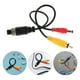 thumbnail image 4 of Adaptador de conector para cámara de marcha atrás de coche con cable alargador de 4 pines, convertidor de enchufe hembra y RCA CC para monitorización de vídeo., 4 of 7