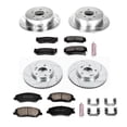 thumbnail image 3 of PowerStop Front and Rear Z23 Evolution Sport Carbon-Fiber Ceramic Brake Pad and Drilled & Slotted Rotor Kit Fits: HYUNDAI Select Models K4116, 3 of 10