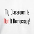 thumbnail image 3 of CafePress - My Classroom Is NOT A Democracy! Hoodie - Pullover Hoodie, Hooded Sweatshirt, 3 of 4