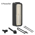 thumbnail image 4 of ABS BICICLETE TRASERO LIGHT DETANTEBLE IPX6 Impermeable Auto Freno Sensando Ciclo de Bicicleta Ciclo de Coloque Luces Ciudad Montar ADVERTENCIA Herramientas Equipo Seanese 180 Inevent OD002948-03B, 4 of 7