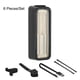 thumbnail image 4 of ABS BICICLETE TRASERO LIGHT DETANTEBLE IPX6 Impermeable Auto Freno Sensando Ciclo de Bicicleta Ciclo de Coloque Luces Ciudad Montar ADVERTENCIA Herramientas Equipo Seanese 180 Inevent OD002948-03B, 4 of 7