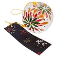 thumbnail image 3 of Milisten Glass Wind Chimes Japanese-style Wind Chime Simple and Beautiful Label Pendnat Chimes Wind Bells(Pattern 3), 3 of 5