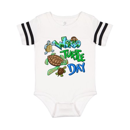 

Inktastic World Turtle Day- cute turtles Gift Baby Boy or Baby Girl Bodysuit