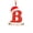 B, variant on Customizable Alphabet Christmas Ornaments, Acrylic Santa Hat Letter Hanging Ornament with Personalized Text & Year, Custom Initial Christmas Tree Keepsake Decoration Holiday Gift