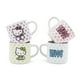 thumbnail image 4 of Juego de tazas Silver Buffalo Sanrio Hello Kitty de 4 piezas con estante, 4 of 9
