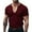 Red, variant on Aofany Men's Plus Size Shirts Short Sleeve Casual Slim Workout Tops Fitness Athletic Sports Blouse