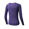 thumbnail image 2 of Women Sport Shirt Compression Pro Quick Dry Yoga Top T-shirt Workout Apparel, 2 of 2