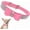 Pink, variant on Small Dog Collars for Female Dogs, Cute Bling Rhinestone Crystal with Bow Tie Glitter Diamond Bowtie Puppy Collars for XXS XS Small Medium Large Pet Girls Dogs Cats