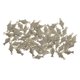 thumbnail image 2 of 20x abalorios de peces de animales, suministros de cuentas, accesorios para hacer joyas DIY, accesorios para suéter, cadenas, pendientes, cremalleras, plata, 2 of 8