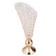 thumbnail image 4 of Candelabro de cristal alto ANGGREK estilo elegante para bar hotel dormitorio, 4 of 8