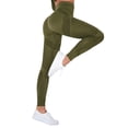 thumbnail image 1 of Pantalones de yoga de cintura alta con aberturas para mujer: leggings sin costuras que realzan las caderas, ropa deportiva elástica, tallas XS-L, 1 of 6
