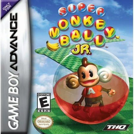 Super Monkey Ball Jr. - Nintendo Gameboy Advance GBA (Best Gba Games Ever)