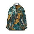 thumbnail image 3 of Hawaii Tropical Wind Palm Leaves Backpack for Campus Commute: Durable Lightweight Laptop Daypack, Large Capacity Bookbag for Students, Perfect Gift for High School College, 3 of 6