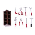 thumbnail image 1 of Caja de herramientas de la figura de acción Zulema marrón 1/6 para Accesorios de muñeco de bricoje, 1 of 8