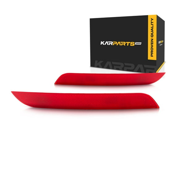 For BMW Sedan 3 Series Reflector Assembly 2012 13 14 2015 Pair Driver and Passenger Side For BM1184100, BM1185100 | 63147382233, 63147382234