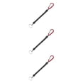 thumbnail image 3 of Shengyu 2pcs Carabiner Anti-Lost Rope sub-Plier Control Fish Hang Buckle Rope Strong red 3Set, 3 of 6