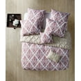 VCNY Home Heather Pintuck Technique Reversible Damask 8 Piece Bedding