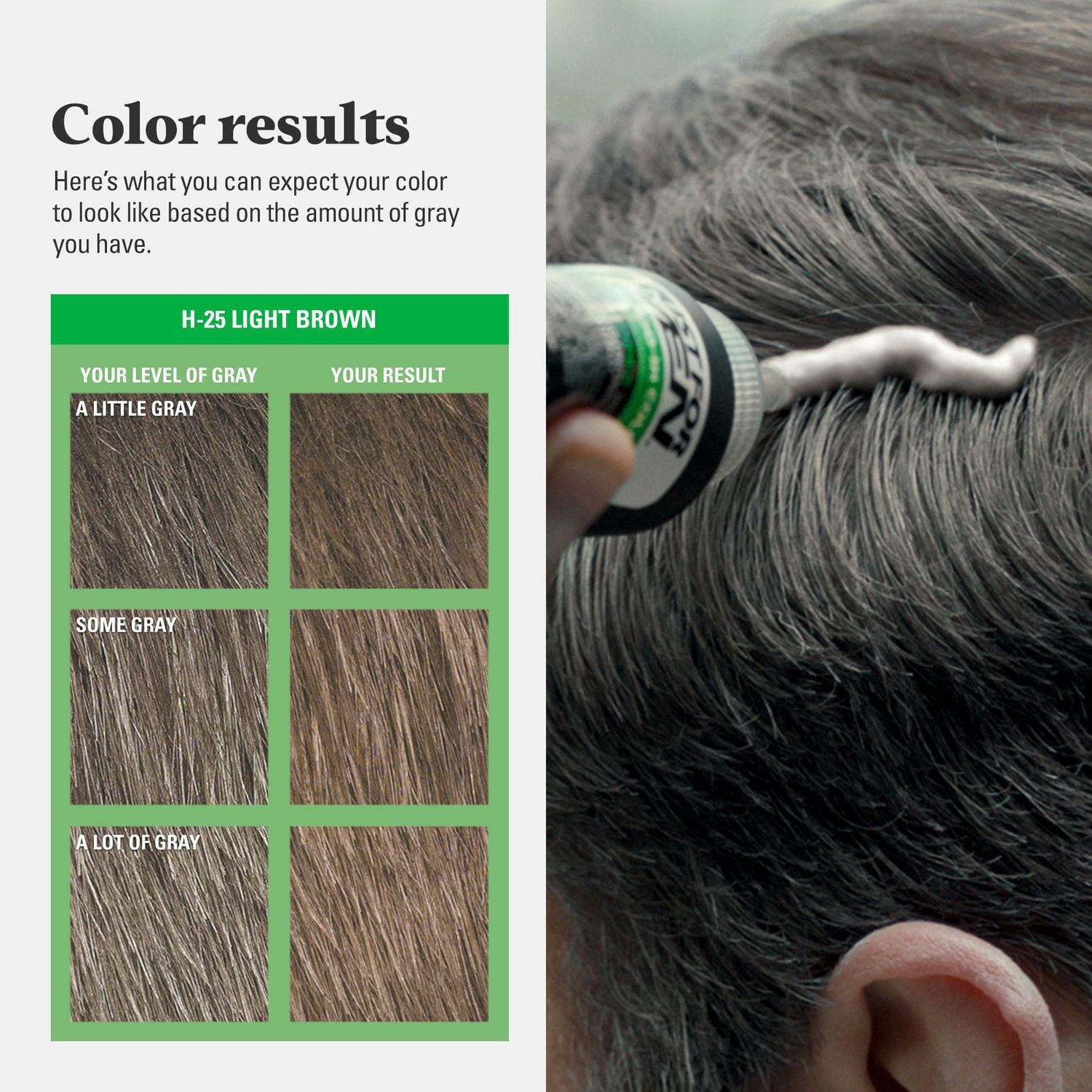 Just For Men Shampoo-In Colour Light Brown H-25, 1 Piece