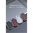 thumbnail image 5 of Key Fob Cover Compatible with Cadillac Escalade Escalade ESV 2015-2020 6 Button Keychain Case Holder Protector,Black, 5 of 6