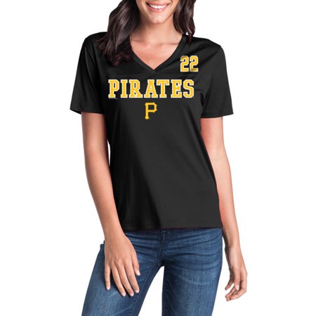 MLB Pittsburgh Pirates Women's Andrew Mccutchen Short Sleeve Player Tee